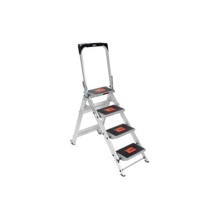 Little Giant Ladders Little Giant Safety Aluminum Step Ladder - 4 Step - 10410BA 10410BA